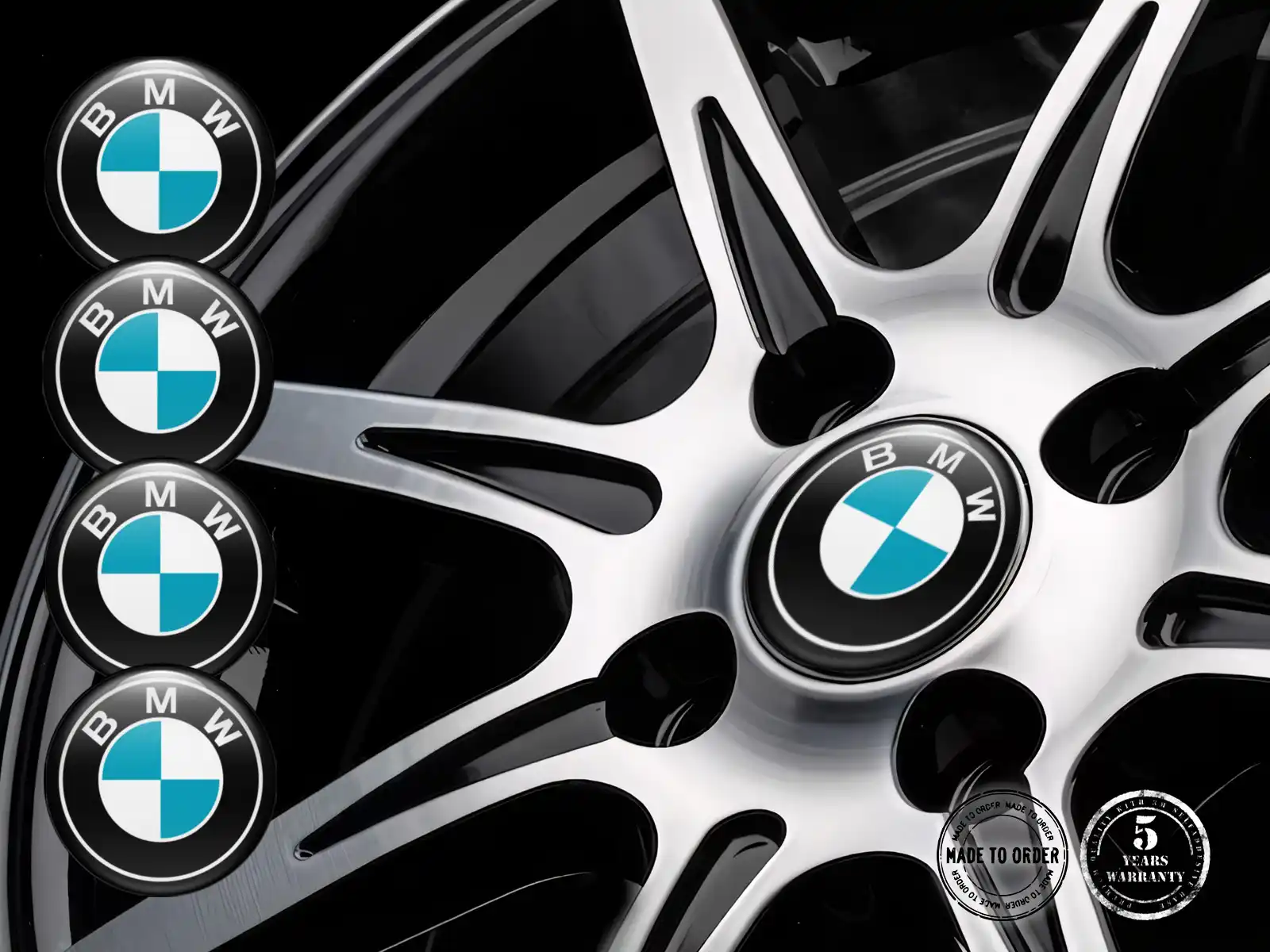 BMW Decalcomania Cupola Custom Tuning Radiant Flow Vector
